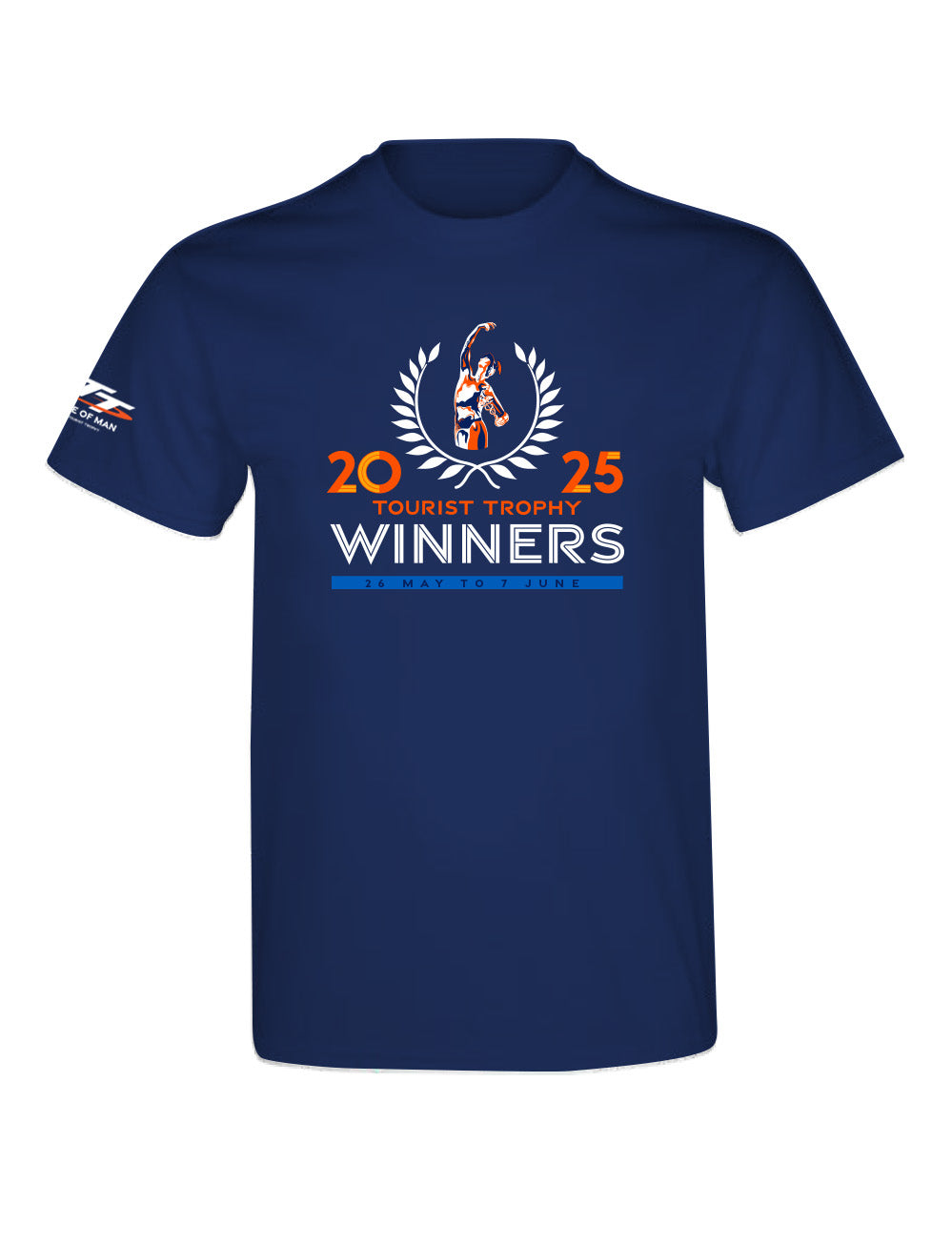 TT Races 2025 Winners T-shirt - Navy